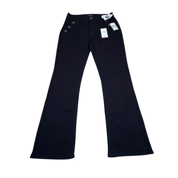 Curve Appeal Blue Curve Creator High Rise Boot Bootcut Jeans 8 29 Silver Buttons - Picture 1 of 8